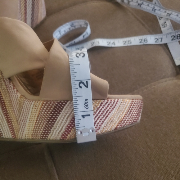 s-l400.jpg BCBG Platform Strap Wedge Mules